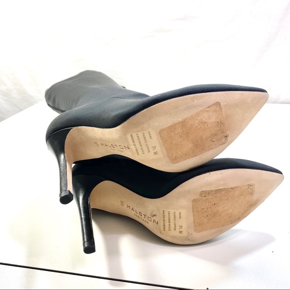 Halston Black ‘Dani’ Over The Knee Boot - Picture 6 of 6